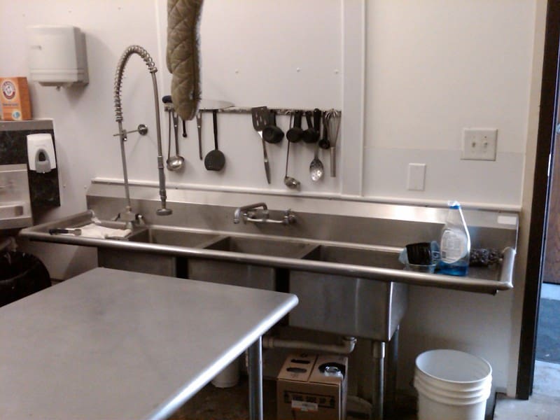 commercial kitchen sink sanitizer